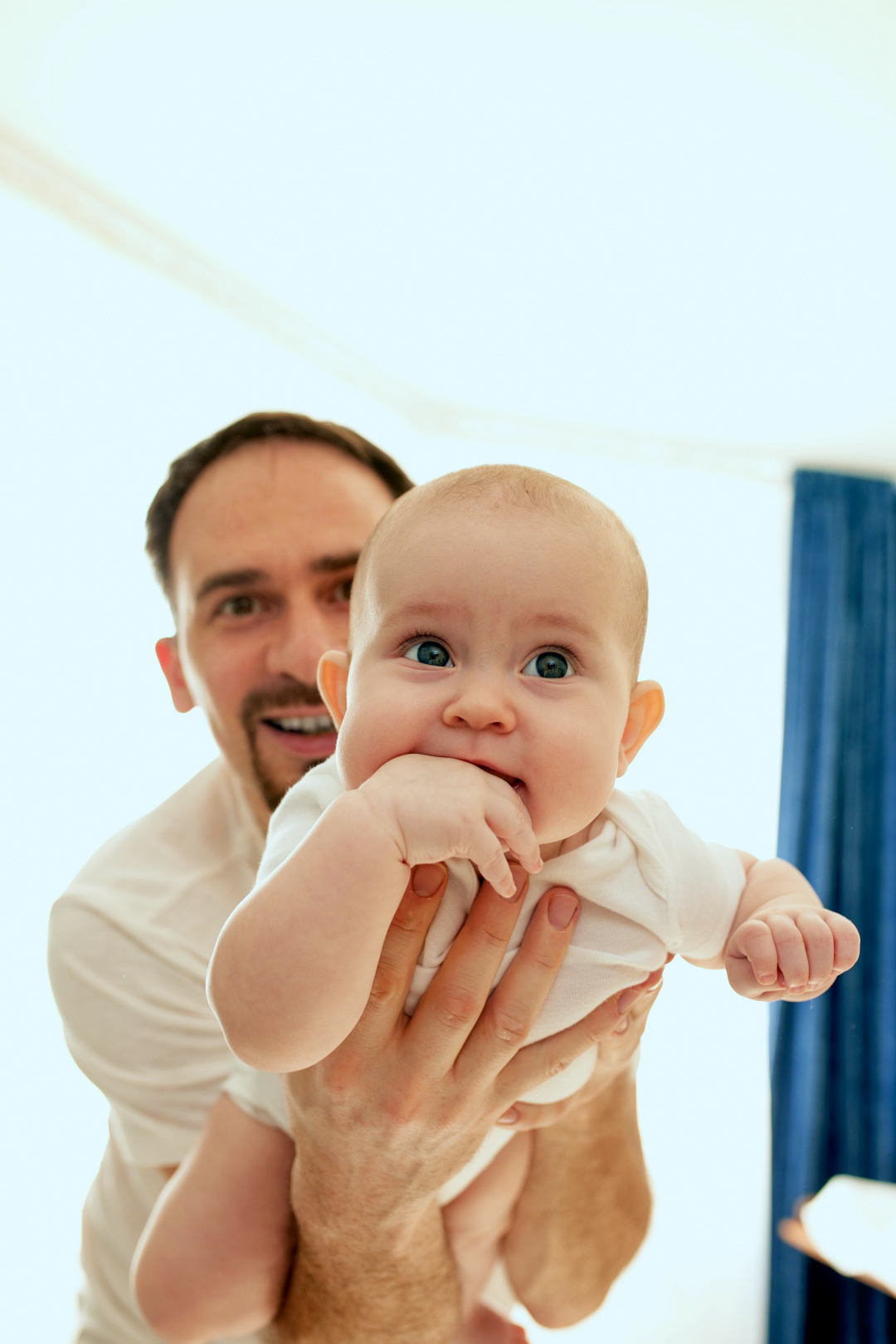 dad and baby